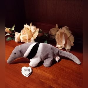 TY beanie baby Ants the anteater with tags